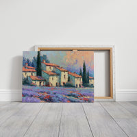Lavender Fields, Tuscan Sunset