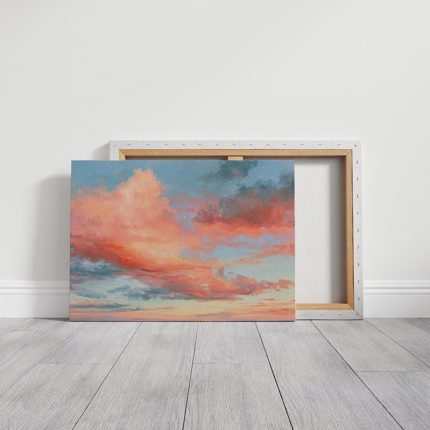 Coral Skies At Dusk