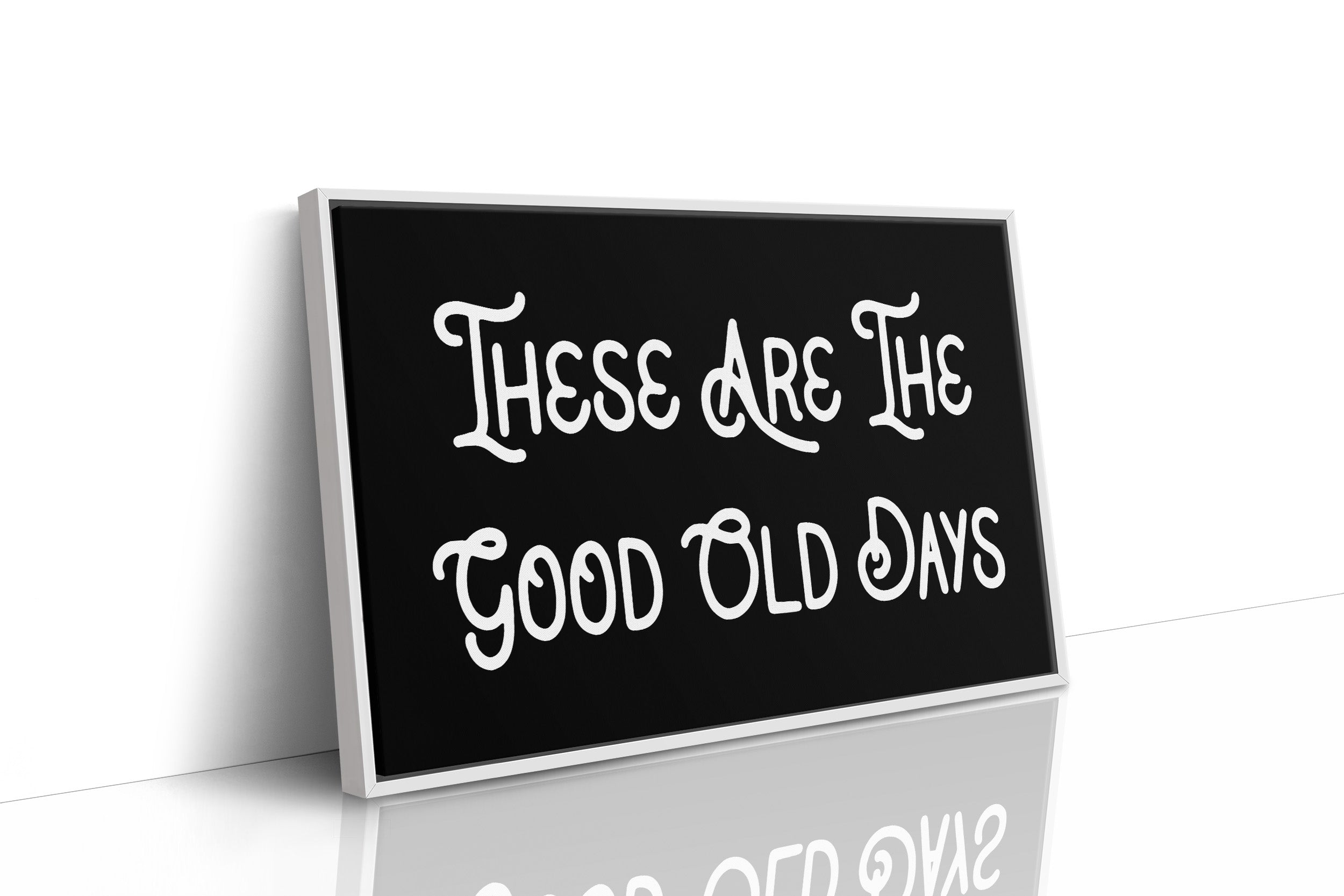 Nostalgia In White Letters