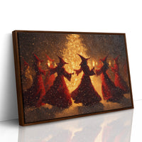 Witches Dance By Harvest Flames