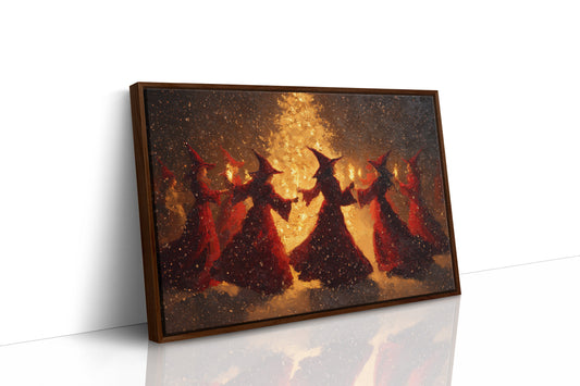 Witches Dance By Harvest Flames