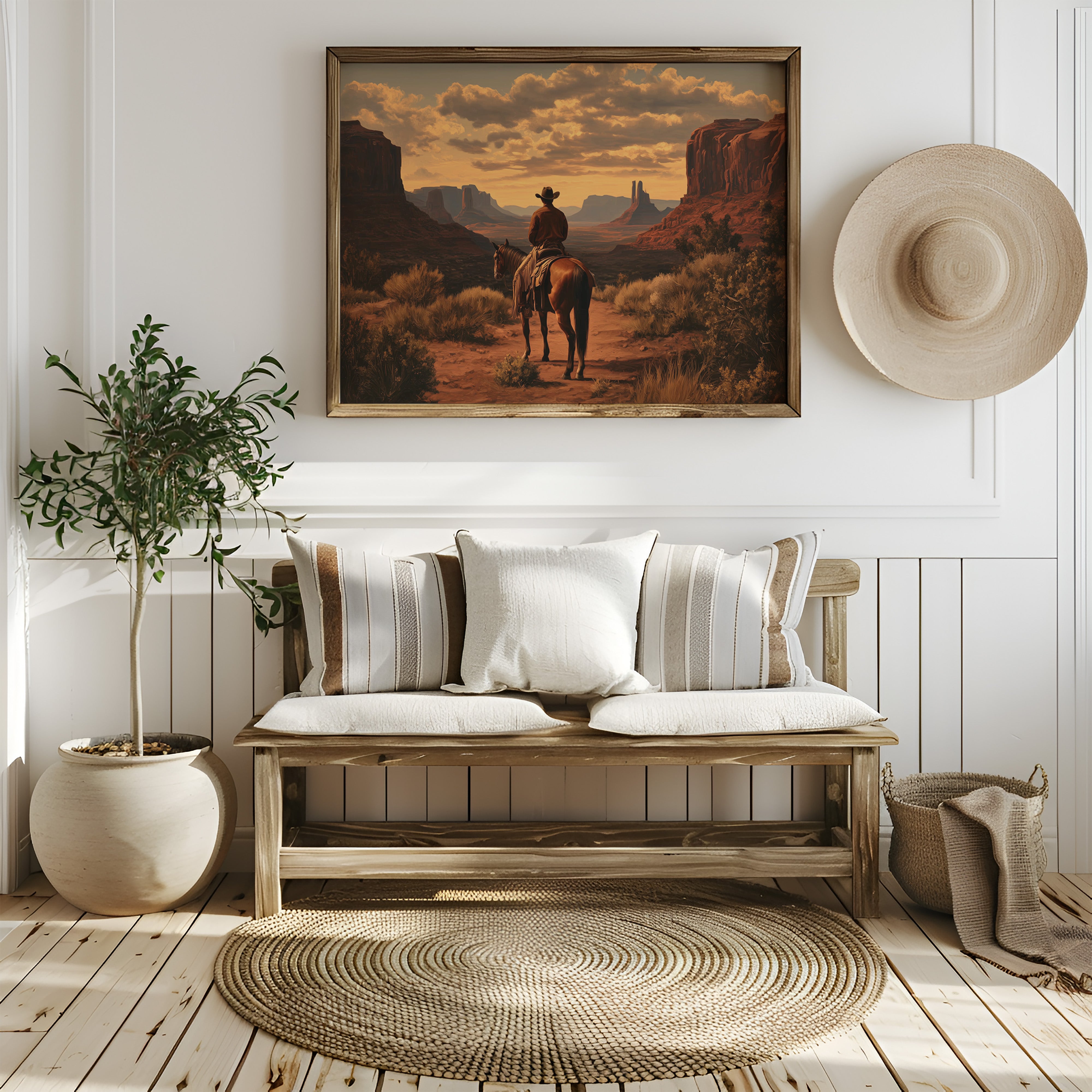 Sunset Maps The Canyon's Heart