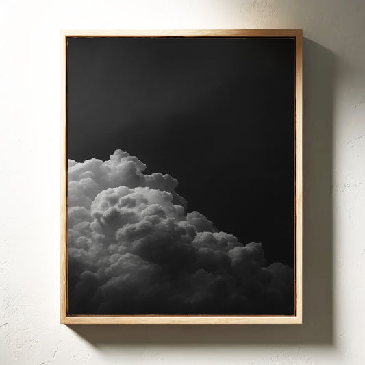 Gathering Storm in Monochrome
