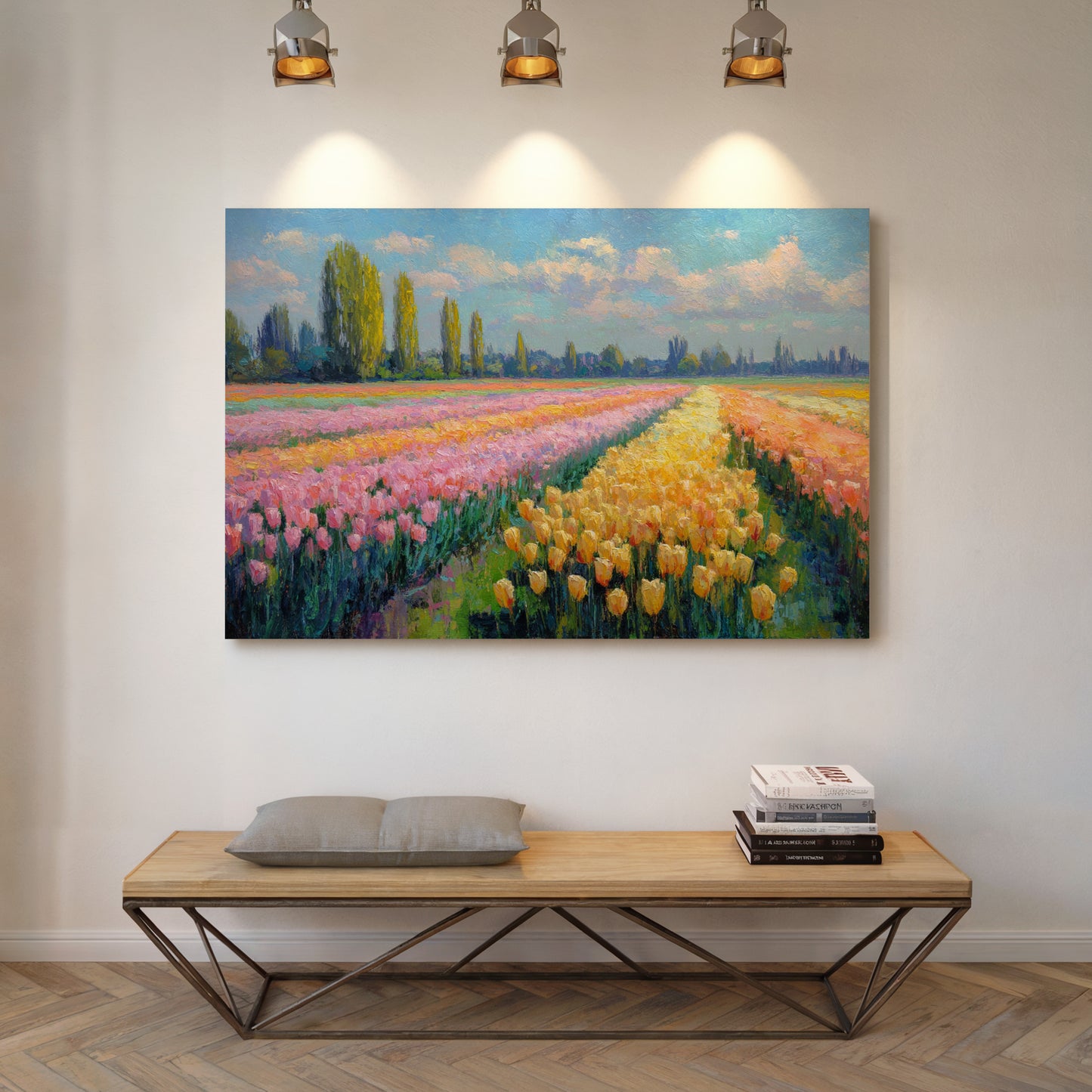 Fields of Colorful Conversations