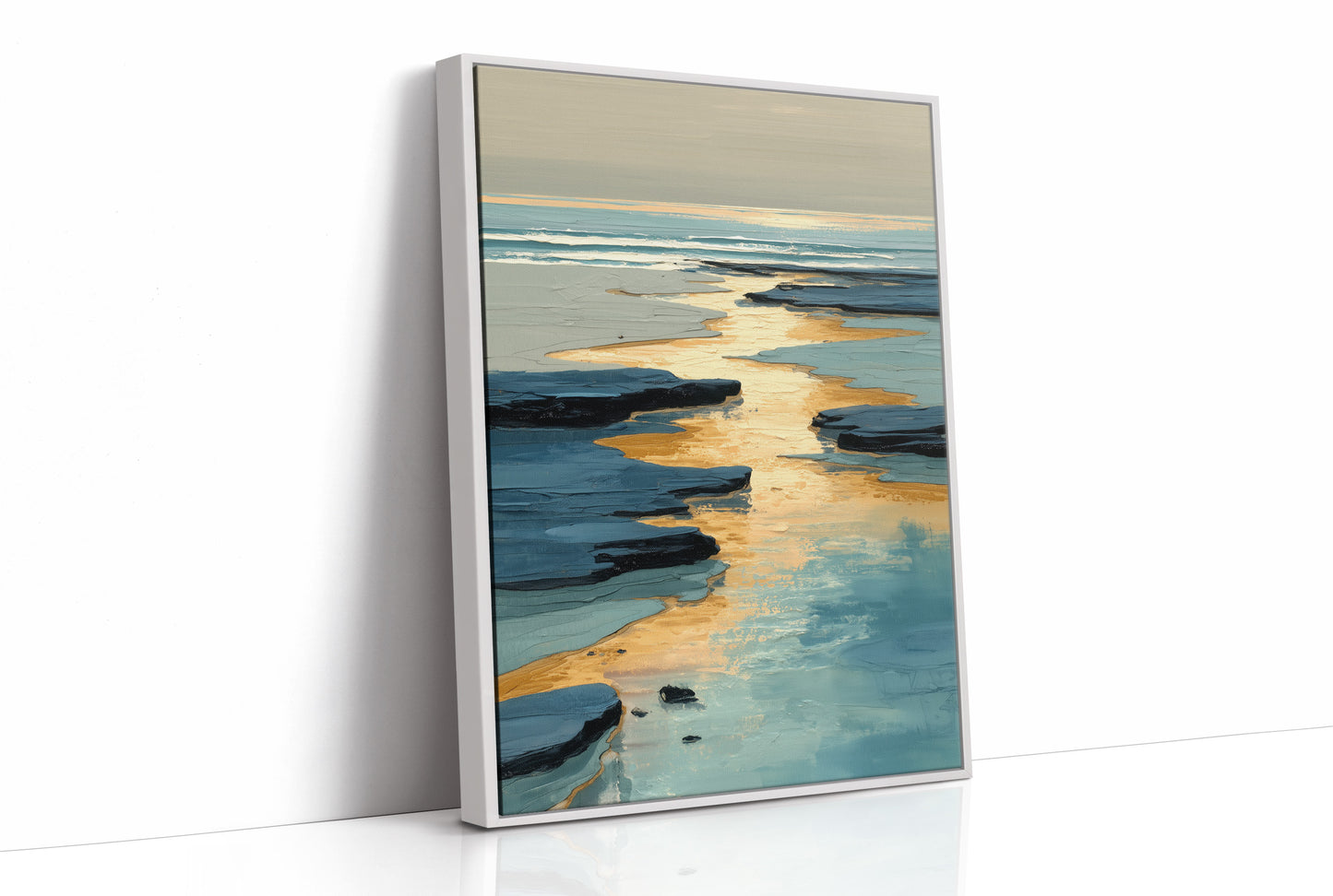 Coastal Gold Traces Summer's Path