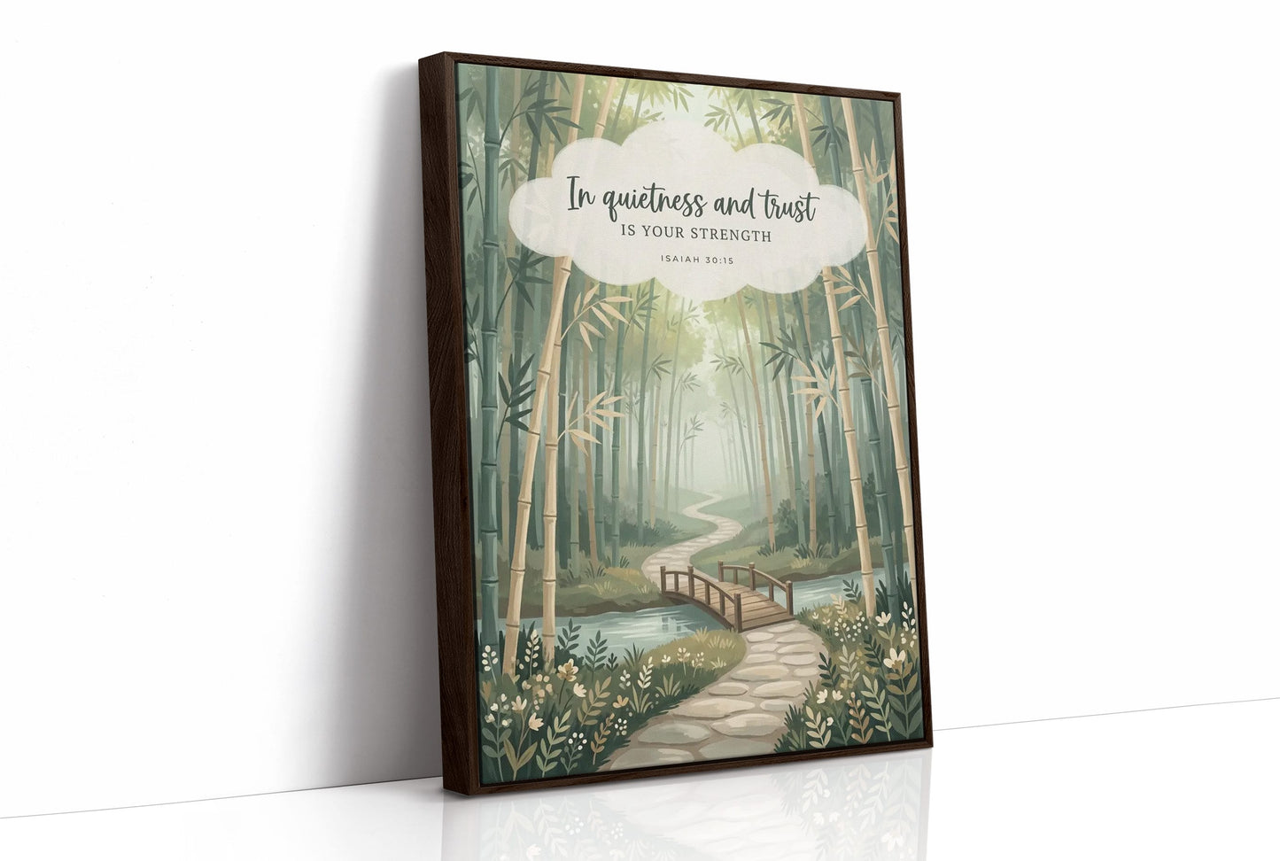 In Quietness and Trust: Bamboo Forest Bridge