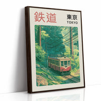 Tetsudō Tokyo — Vintage Japanese Railway Poster