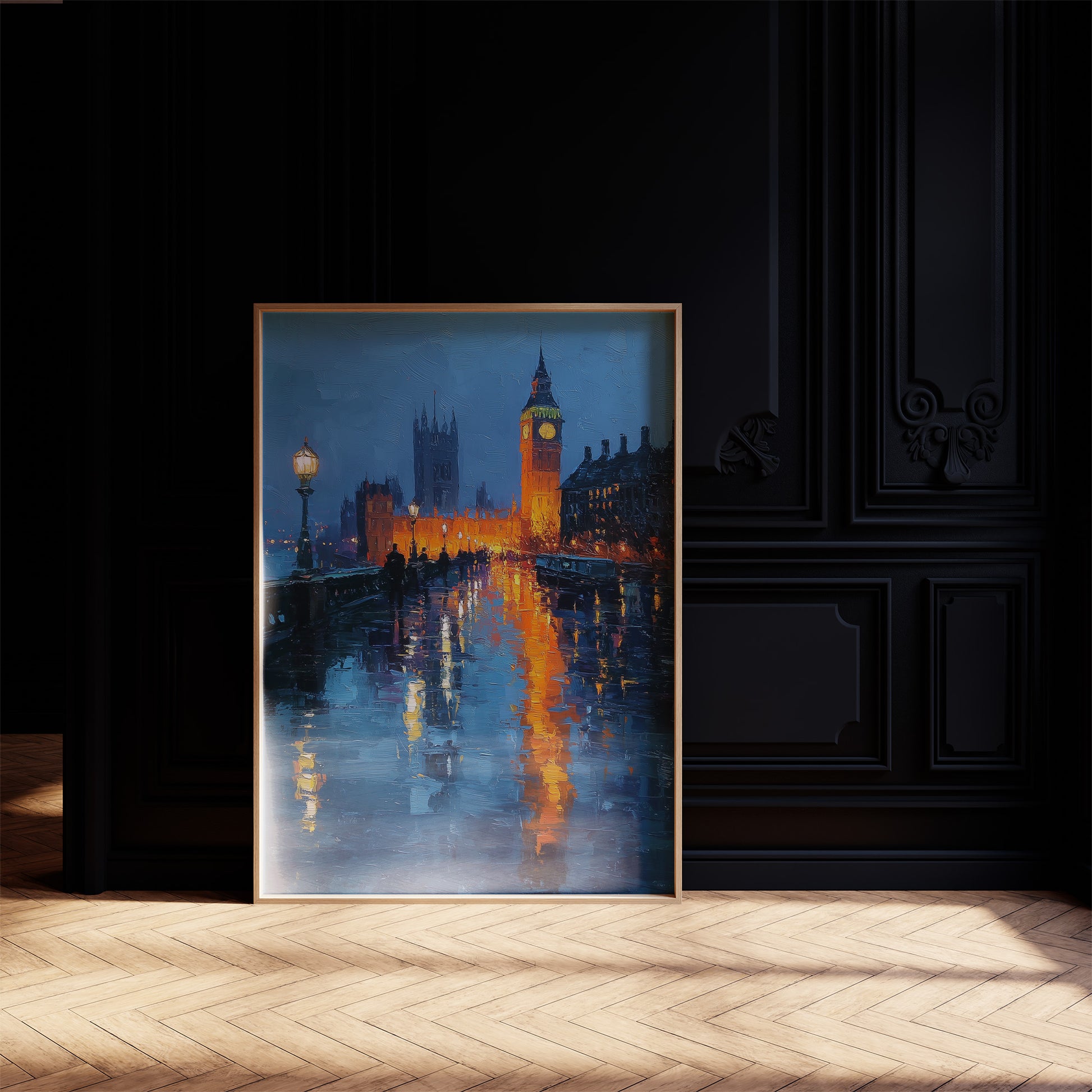 London Keeps Its Glow in the Rain