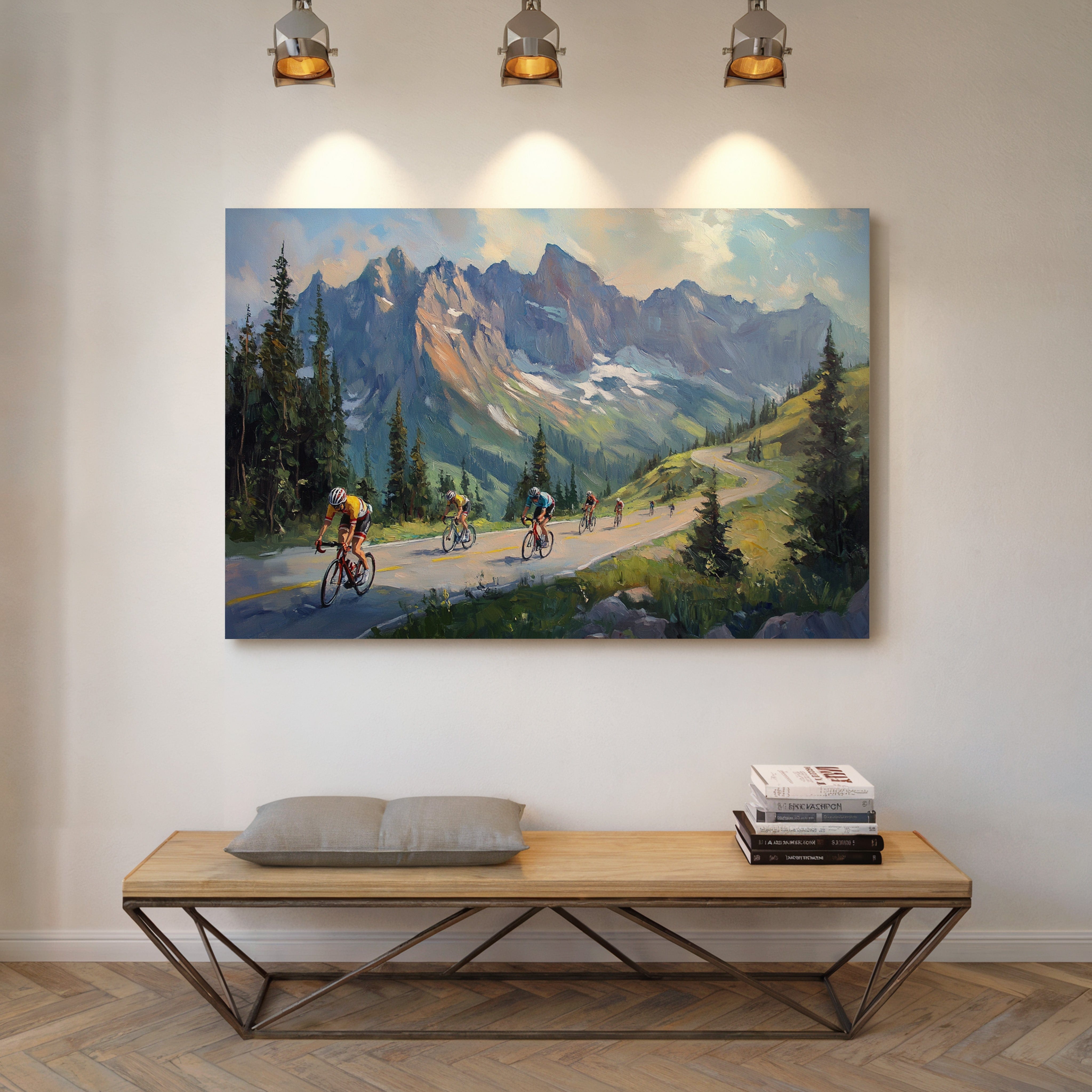 Alpine Riders Chase Mountain Light