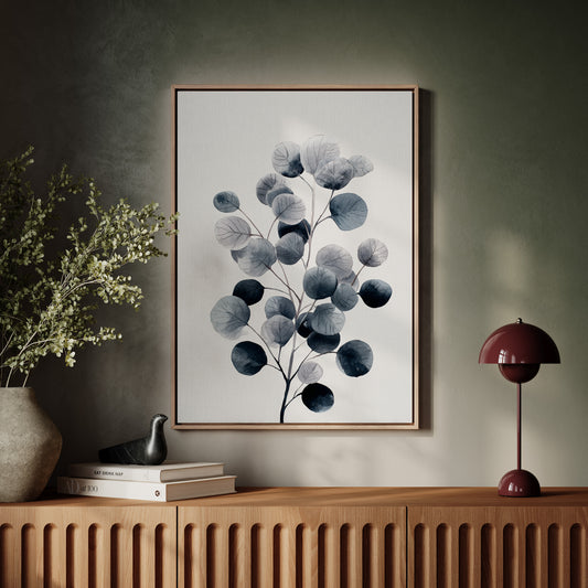Silver Leaves Dance In Moonlight