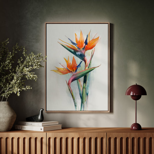 A Dance of Tropical Flames