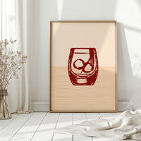 Burgundy Glass Holds Summer Secrets
