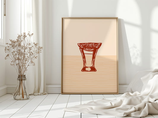 Citrus Memories In Summer Glass