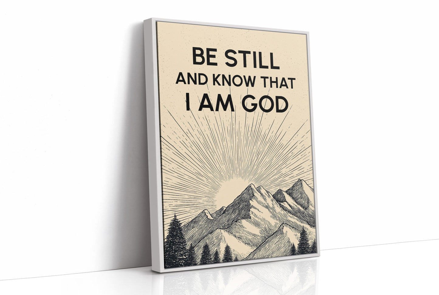 Be Still Mountain Sunrise