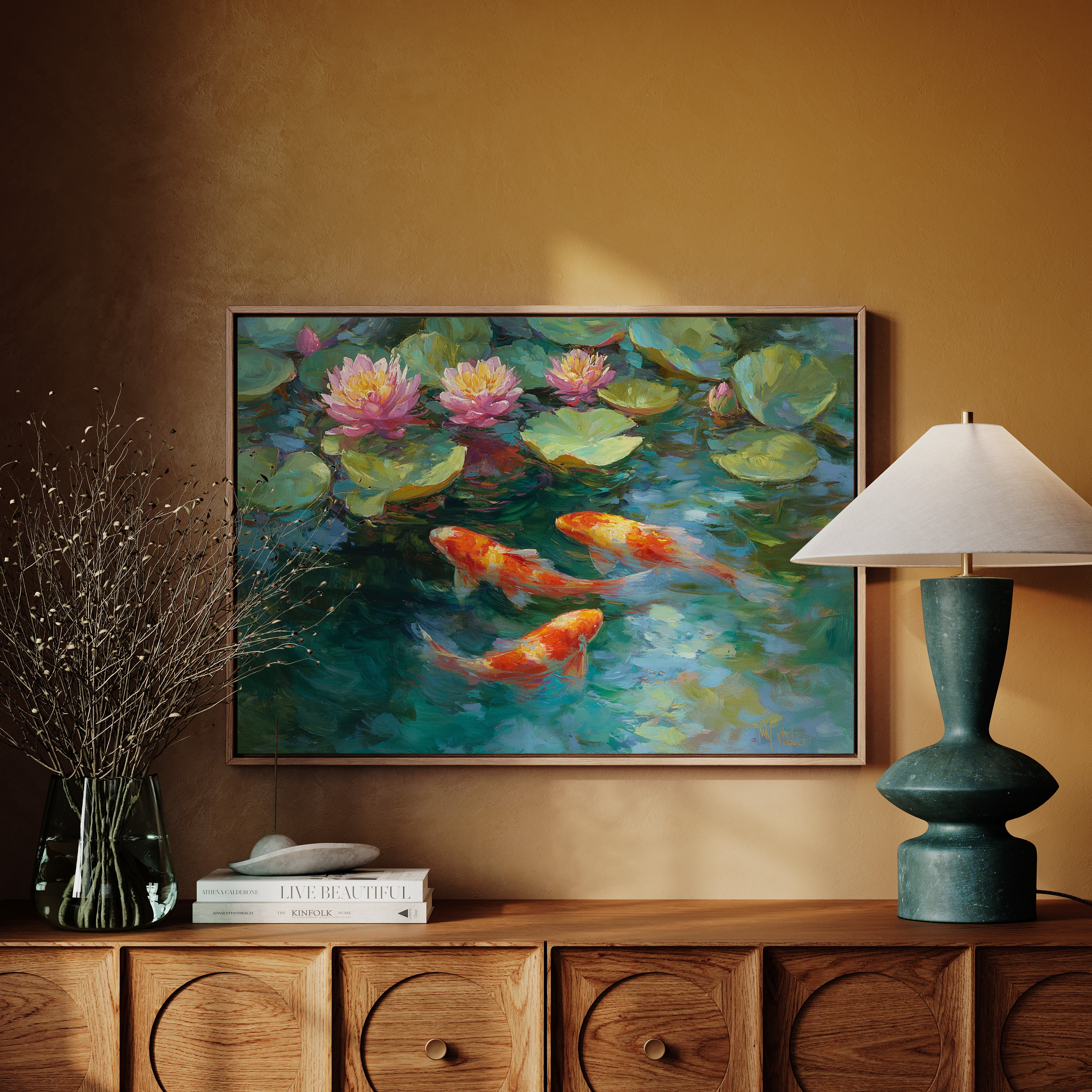 Beneath Lilies, Koi Dance Free