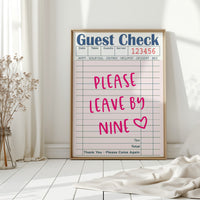 Message From The Kitchen Staff