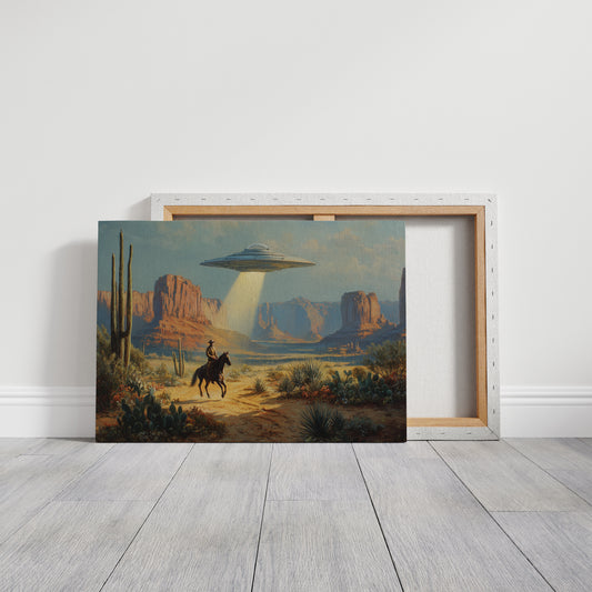 Cosmic Cowboys Meet Desert Light