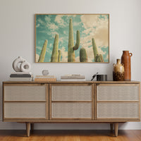 Desert Giants Under Dreamy Skies