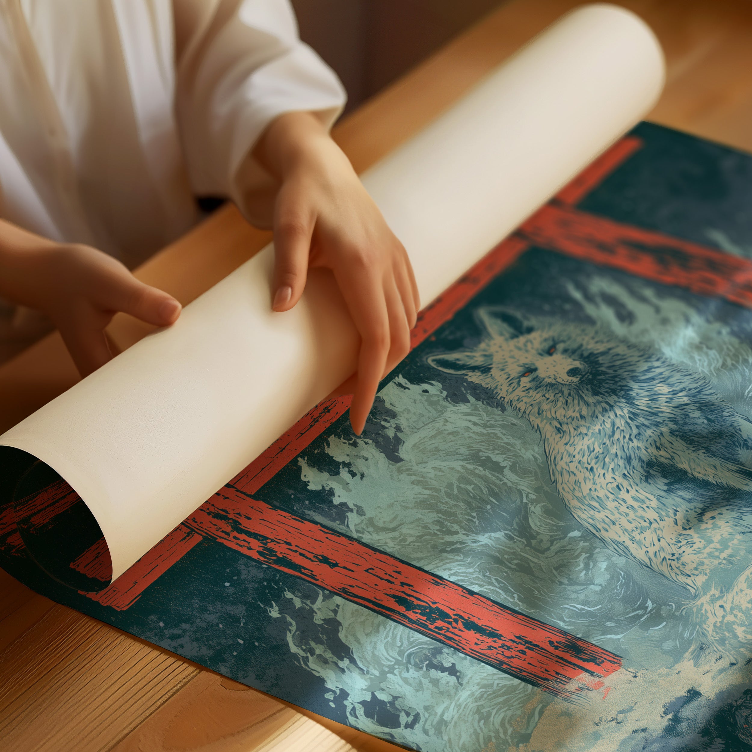 Kitsune at the Torii Gate