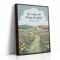 He Makes All Things Beautiful: Sheep Pasture Farmhouse