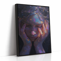 Cosmos Held Between Fingers