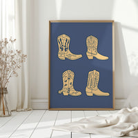 Boots Tell Tales Of Prairie Wind