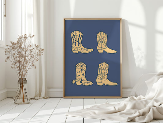 Boots Tell Tales Of Prairie Wind