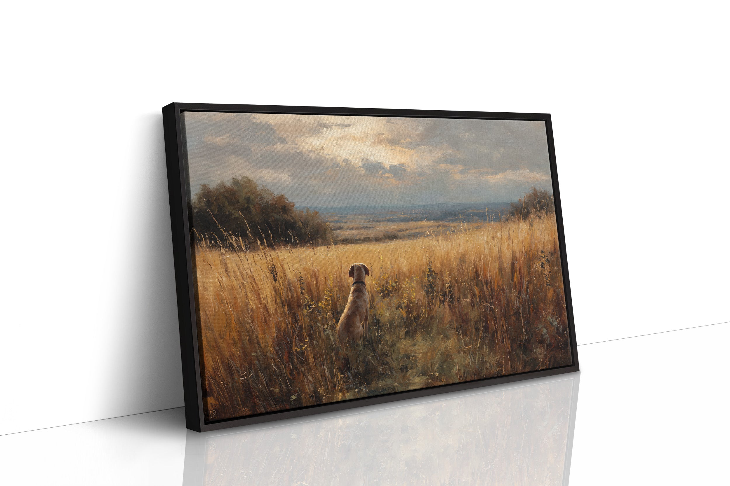 Faithful Friend Awaits The Horizon