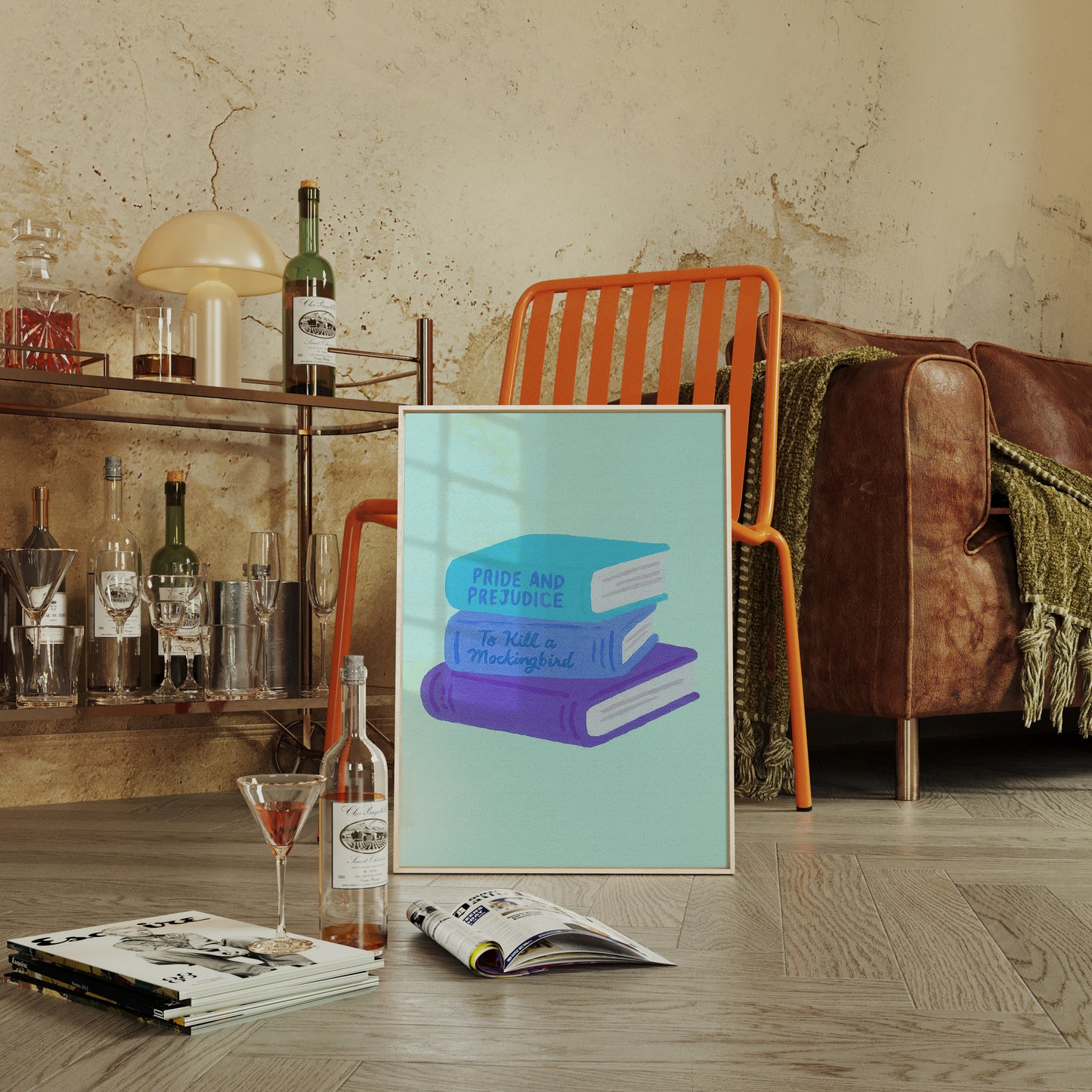 Classic Books Meet Desert Solitude