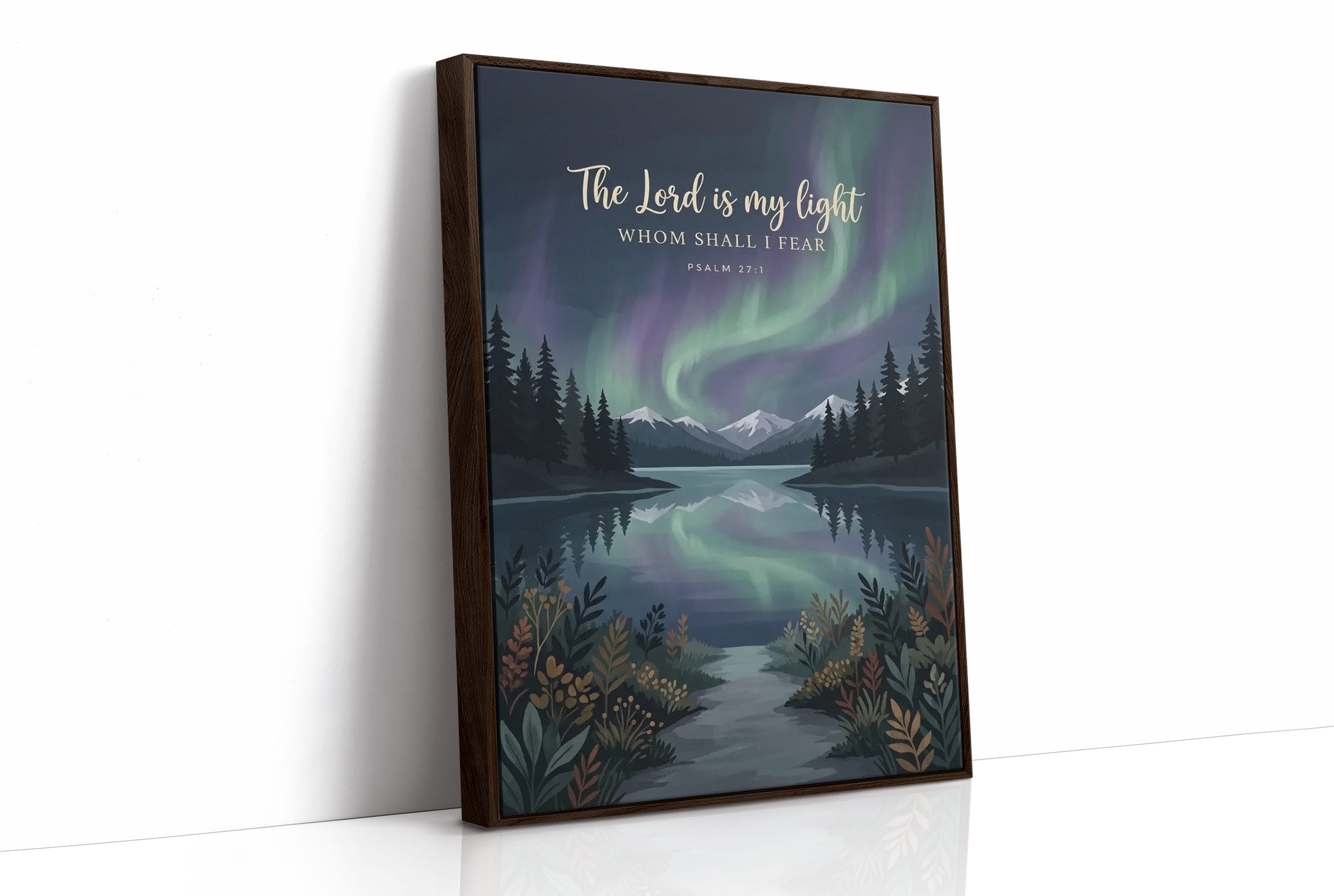 The Lord Is My Light: Northern Lights Lake