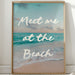 Tides Write Letters In Sand
