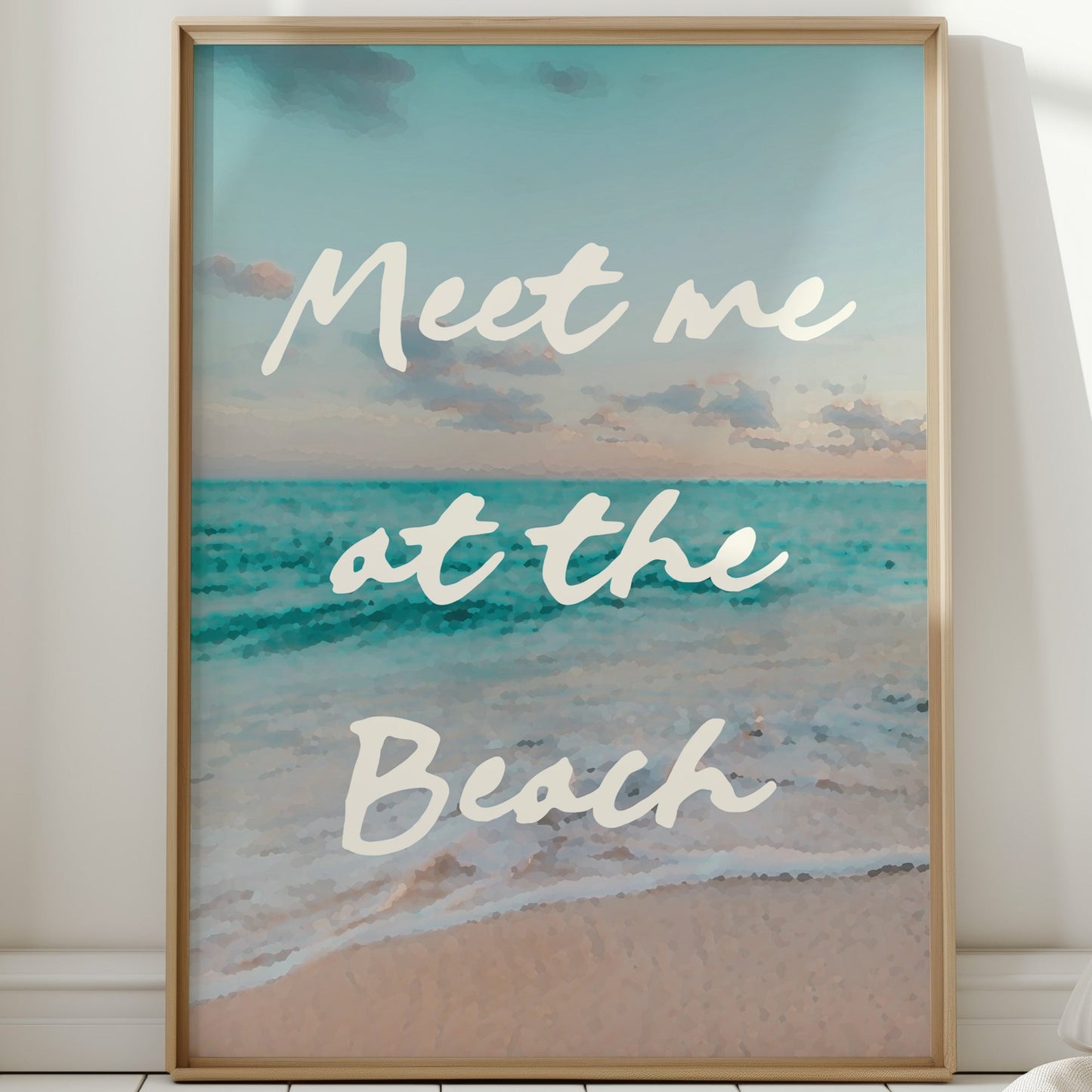 Tides Write Letters In Sand