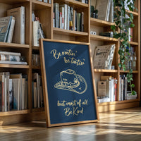 Cowboy Wisdom Writes In Gold