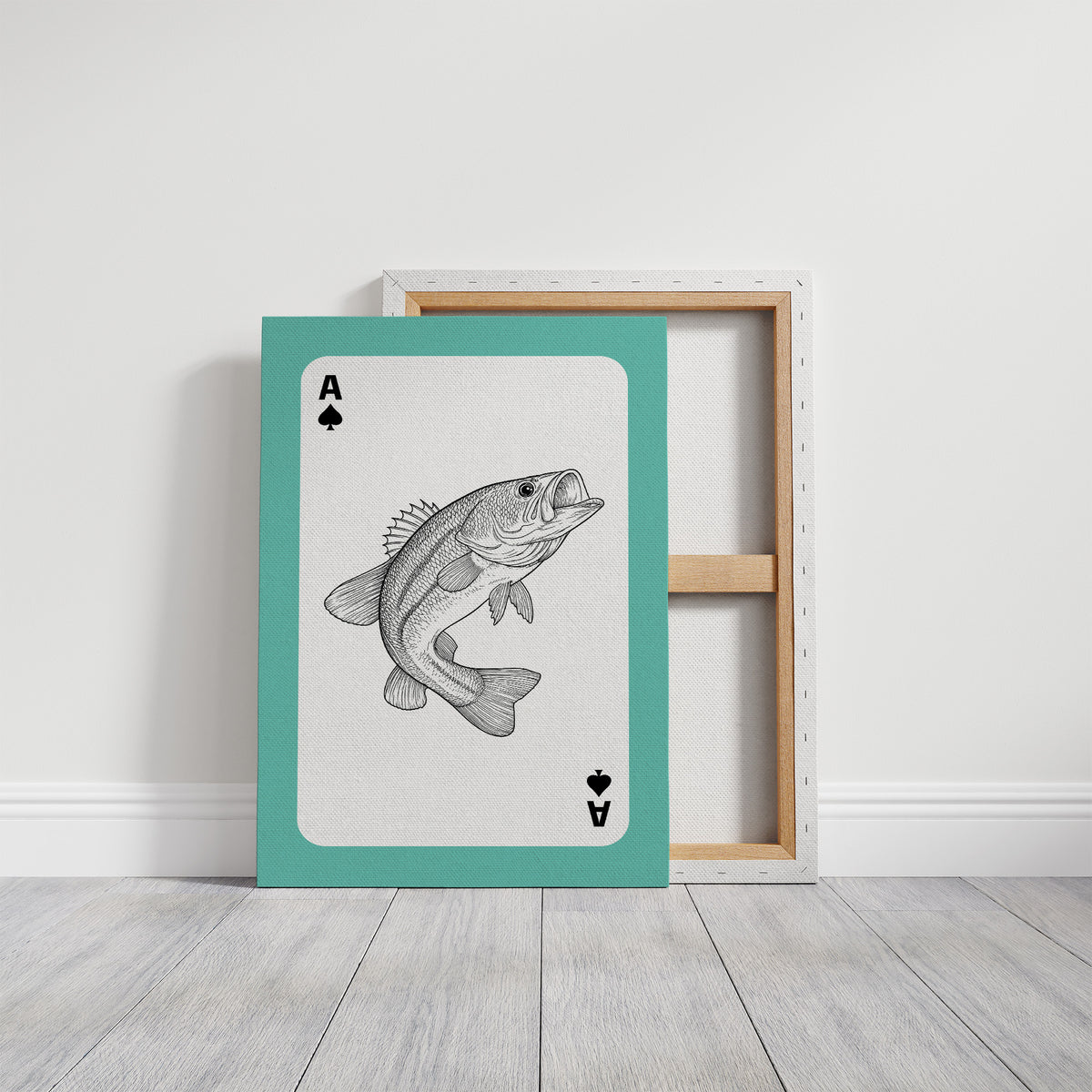 Ace of Bass — Playing Card Wildlife Print