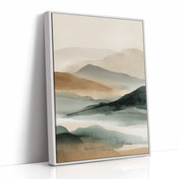 Misty Peaks Paint Their Stories