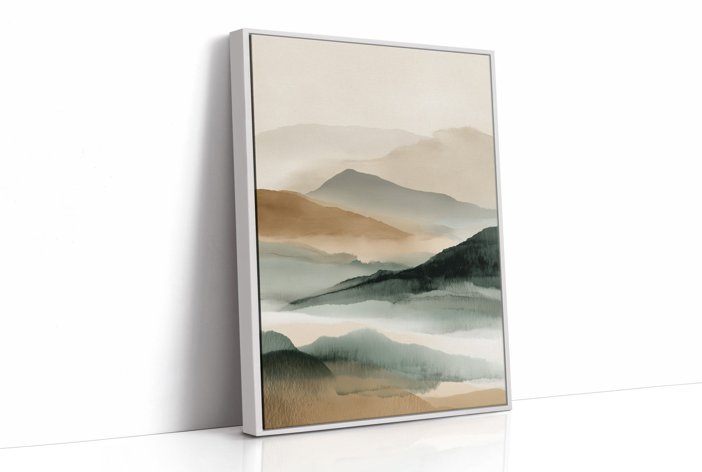Misty Peaks Paint Their Stories