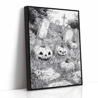 Midnight Grins Among Stone Memories