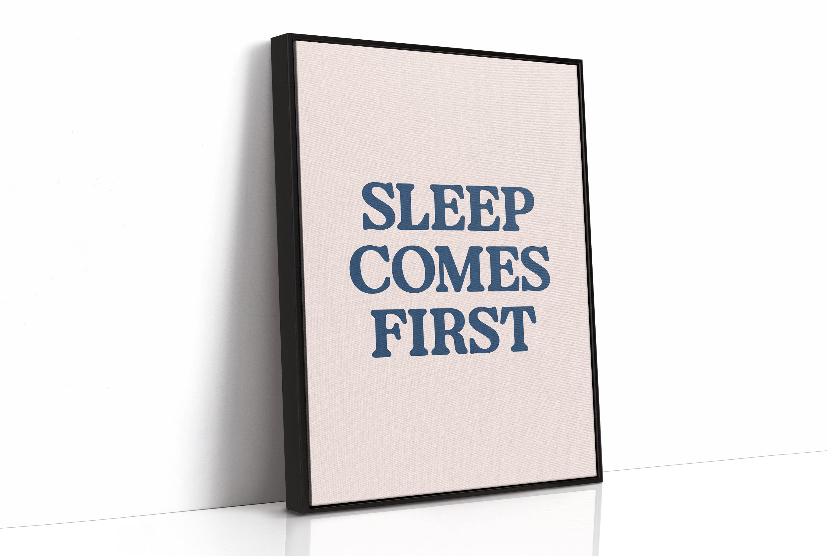 Sleep Comes First, Non-Negotiable