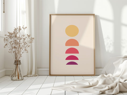 Sunset Phases Paint Desert Stories