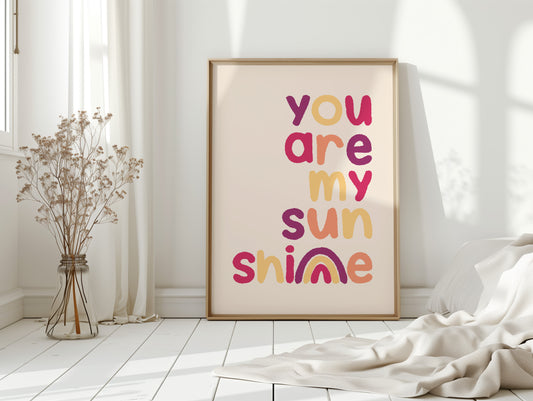 Letters Paint Tomorrow's Rainbow Promise
