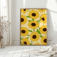 Yellow Petals Chase Summer Light