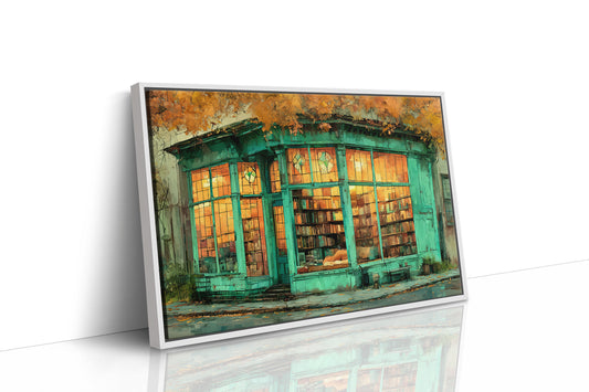 Autumn Bookshop Glow
