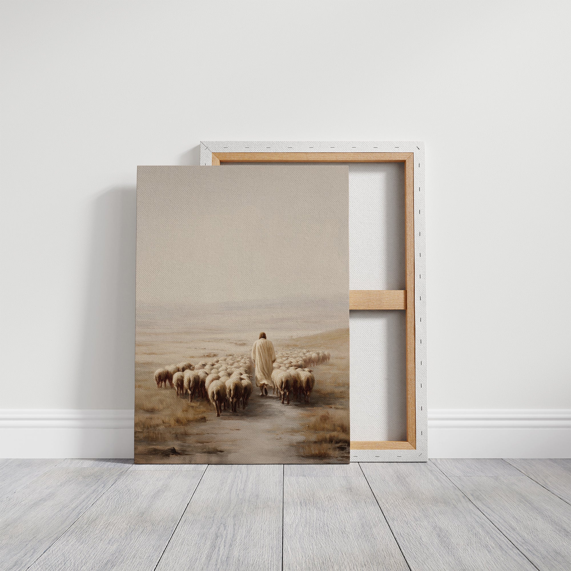 Shepherd's Path Through Morning Fog