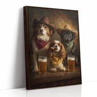 Three Dogs at Sundown Saloon
