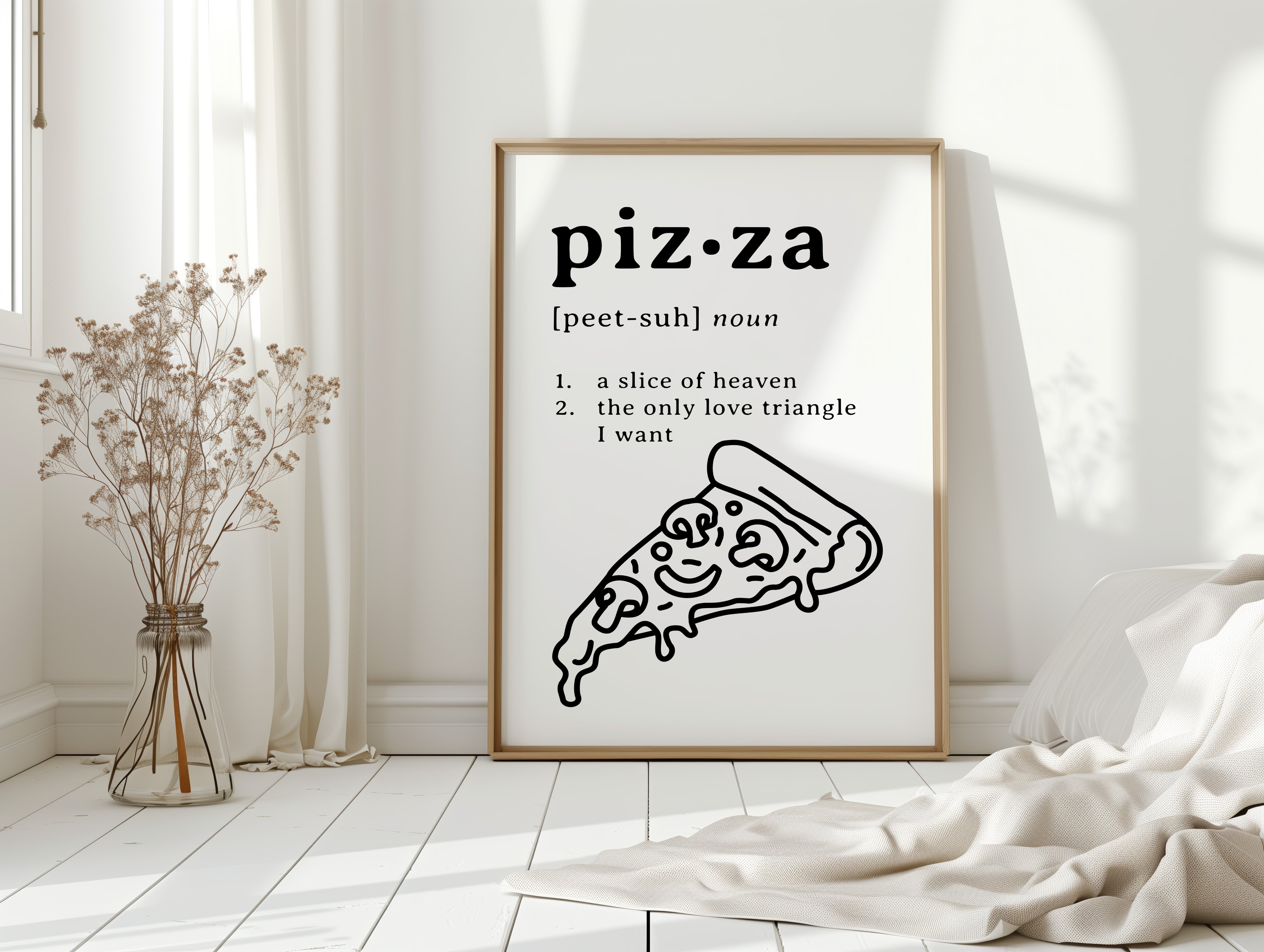 Dictionary Dreams Define Perfect Pizza