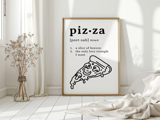 Dictionary Dreams Define Perfect Pizza