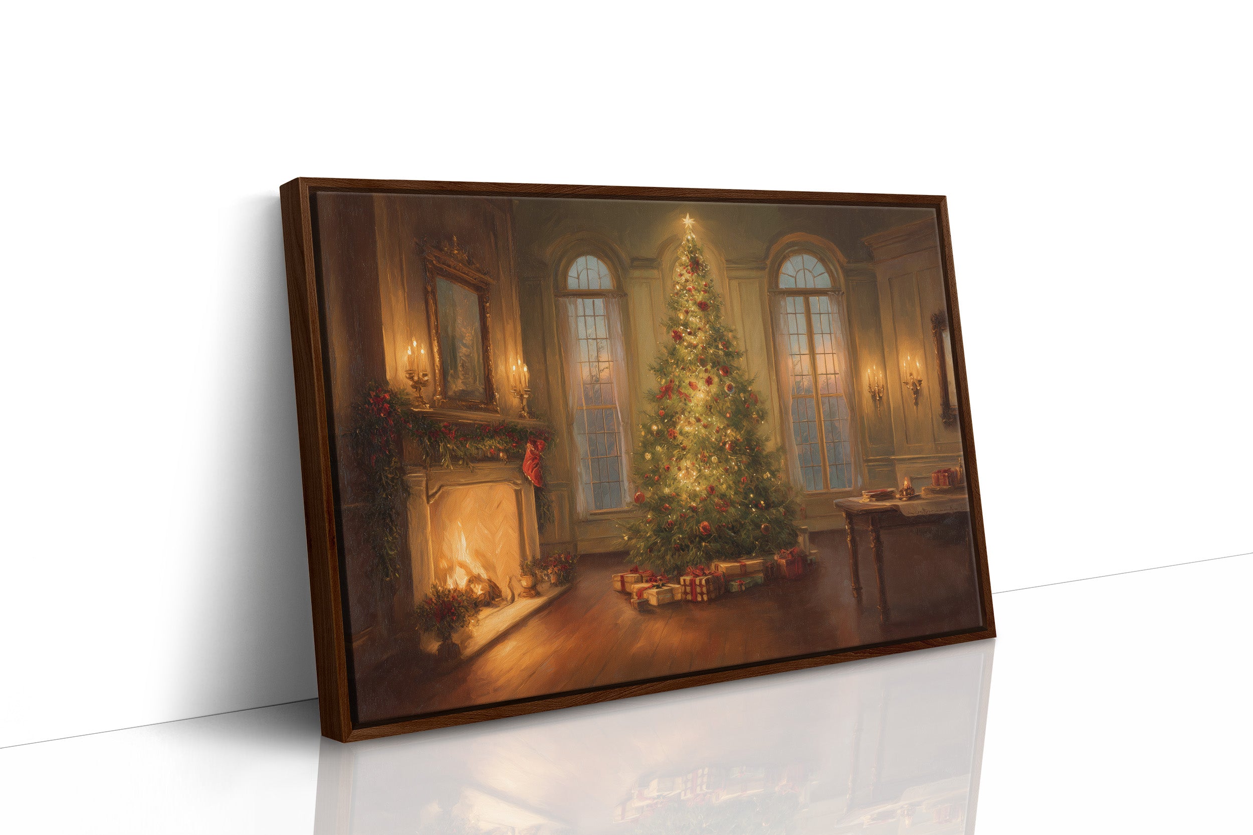 Candlelight Warms The Manor's Heart