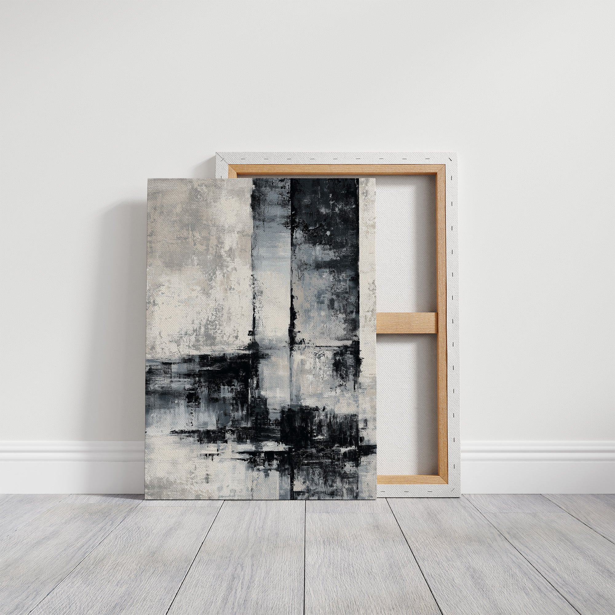 Concrete Division — Industrial Monochrome Abstract
