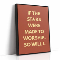 Celestial Vows In Terracotta Skies