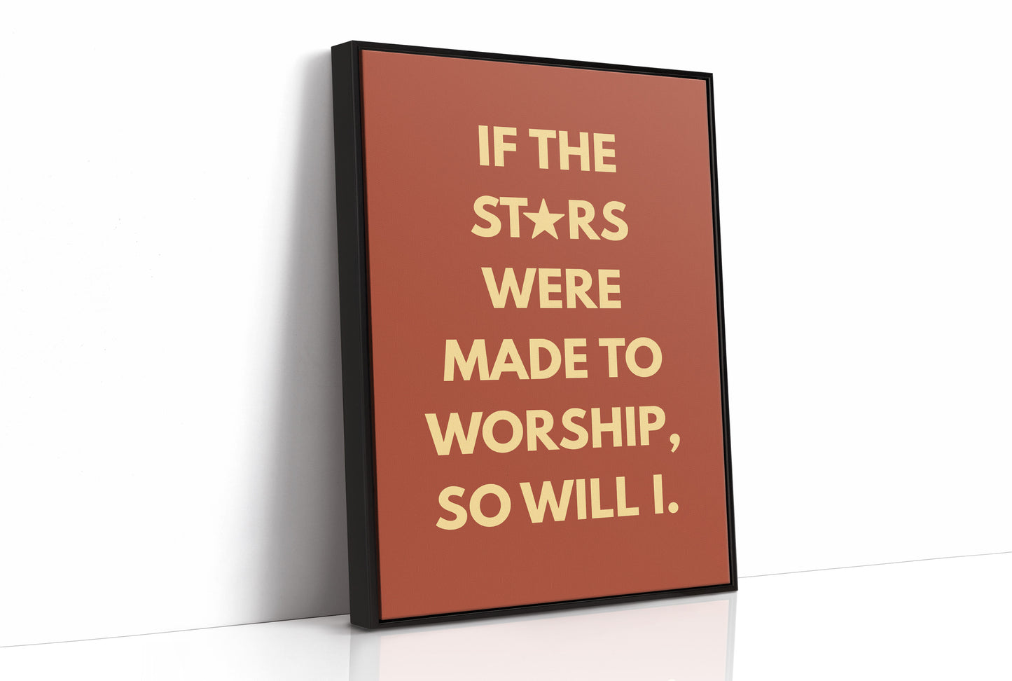 Celestial Vows In Terracotta Skies